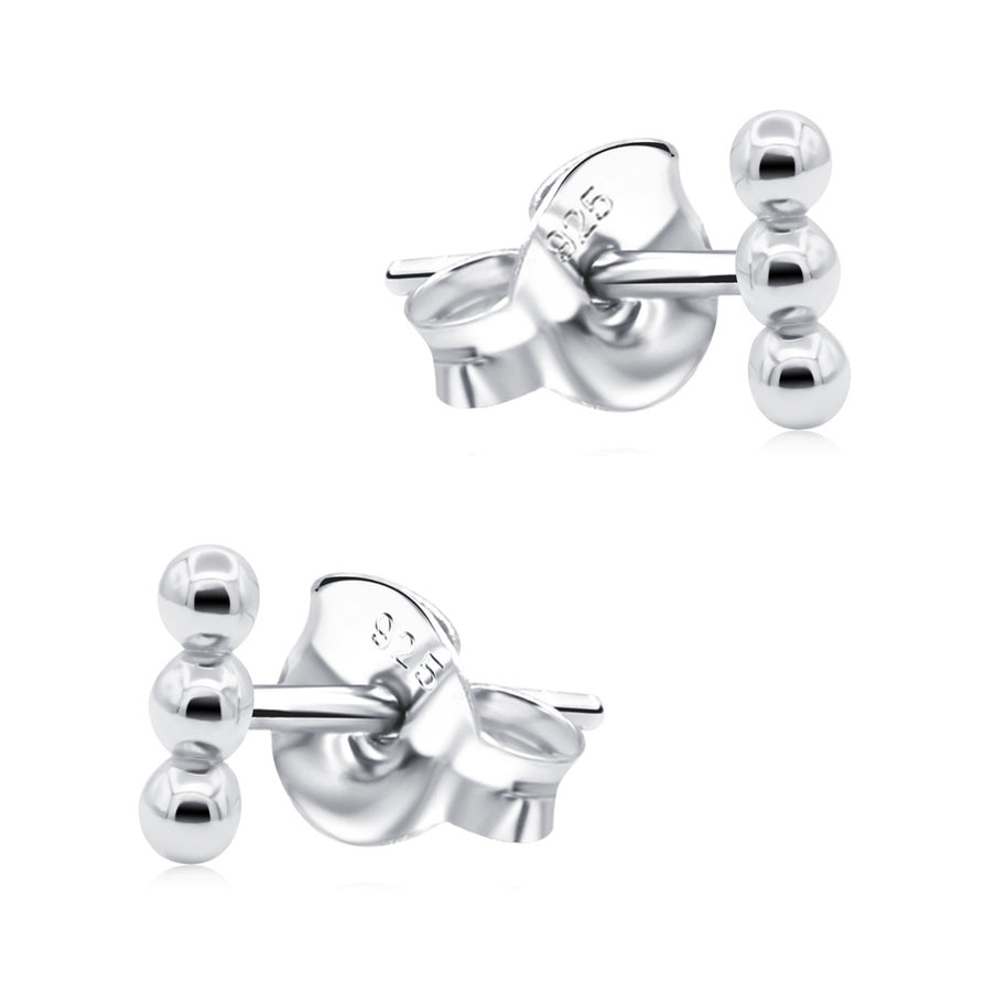 Trio Ball Stud Earring STS-7351