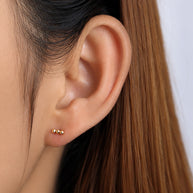 Trio Ball Stud Earring STS-7351
