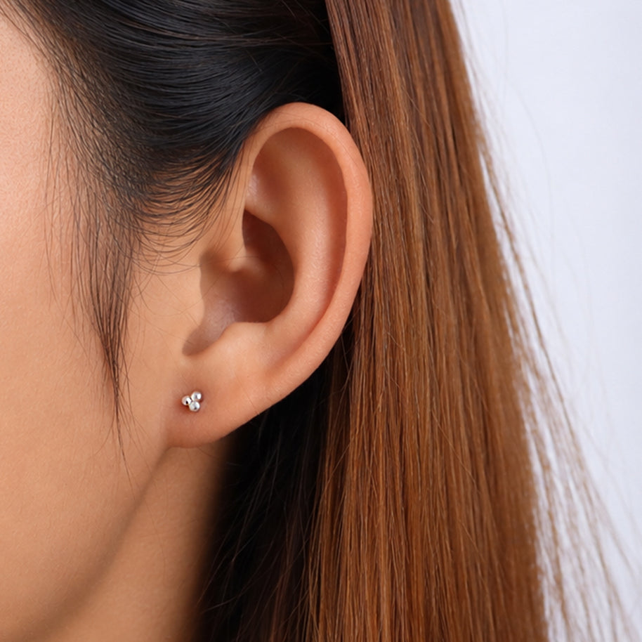 Little Trio Ball Stud Earring STS-7352