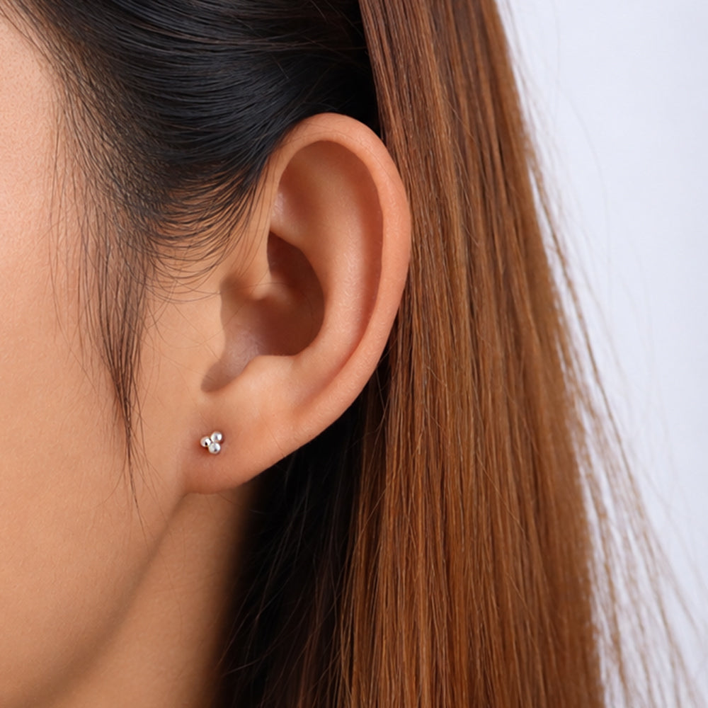 Little Trio Ball Stud Earring STS-7352