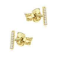 Crystal Glow Stud Earring STS-7354