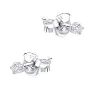 Five Prongs Lab Diamond Stud Earring STS-7356