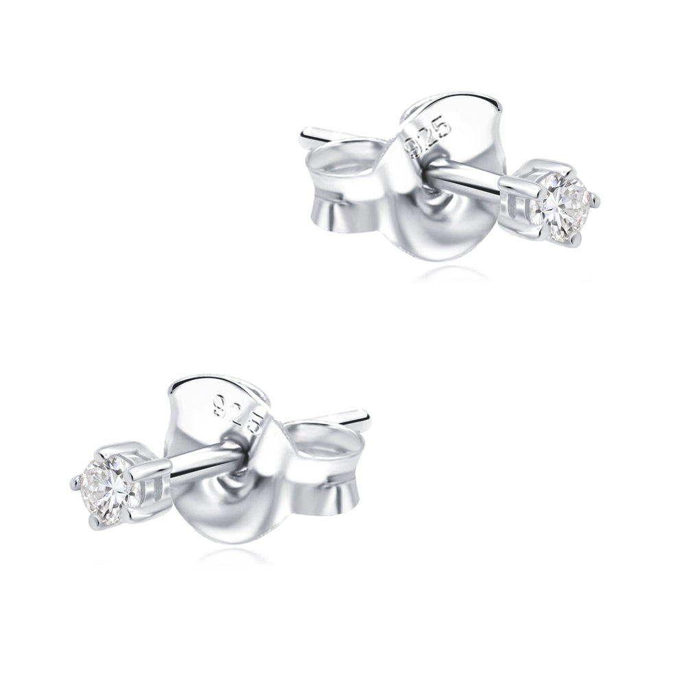 Five Prongs Lab Diamond Stud Earring STS-7356