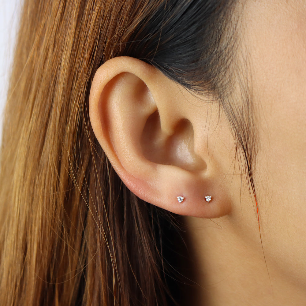 Little Crystal Stud Earring STS-7358