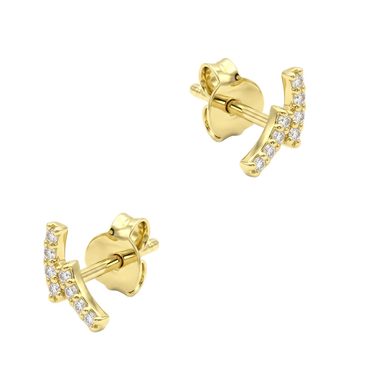 Dainty Crystal Stud Earring STS-7362