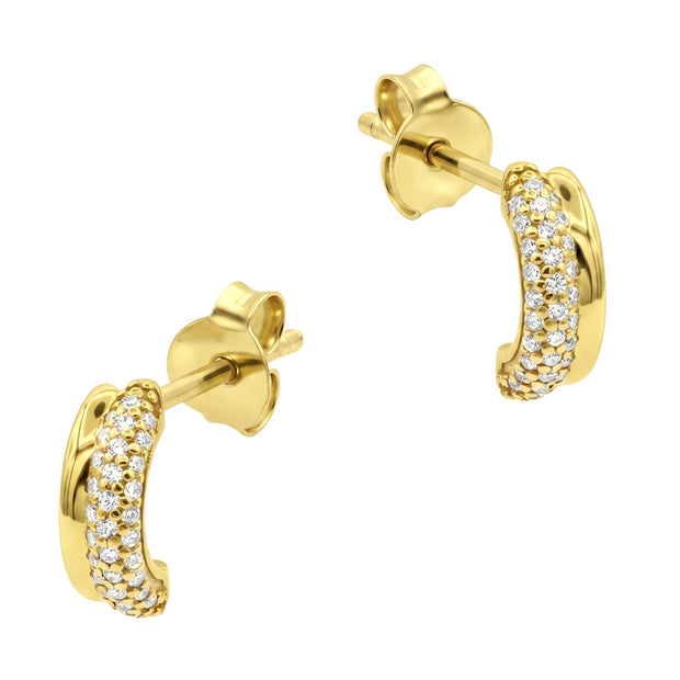 Spark Curve Stud Earring STS-7369