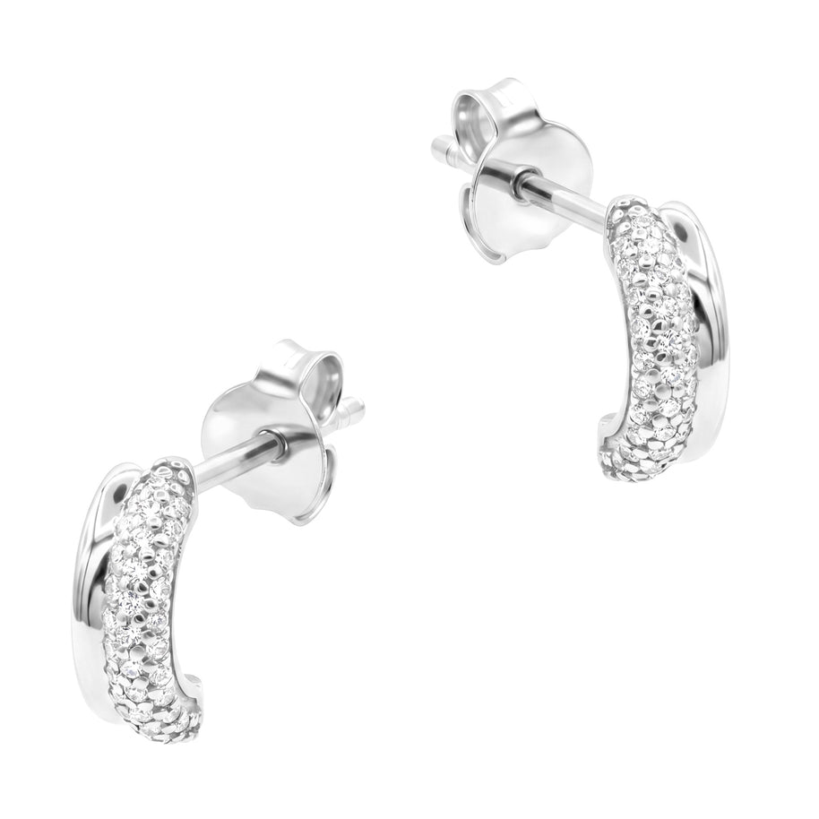 Spark Curve Stud Earring STS-7369