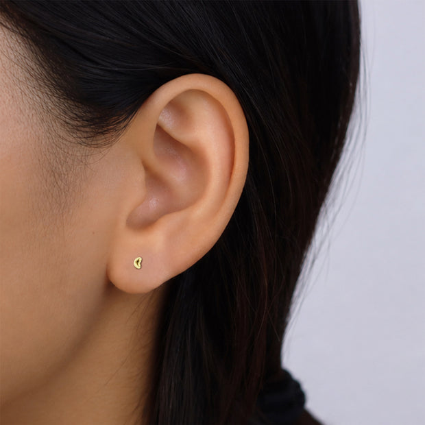 Minimal Sculptural Stud Earring STS-7377