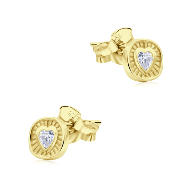 Lovebeam Heart Stud Earring STS-7380