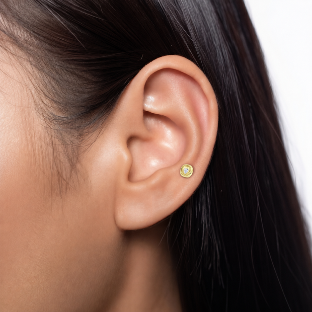 Lovebeam Heart Stud Earring STS-7380