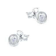 Lovebeam Heart Stud Earring STS-7380