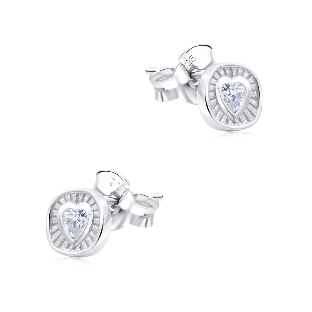 Lovebeam Heart Stud Earring STS-7380