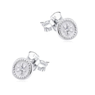 Minimal Sunray Stud Earring STS-7382