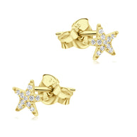 Dainty Starfish Stud Earring STS-7388