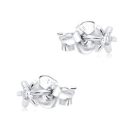 Daisy Flower CZ Stud Earring STS-7389