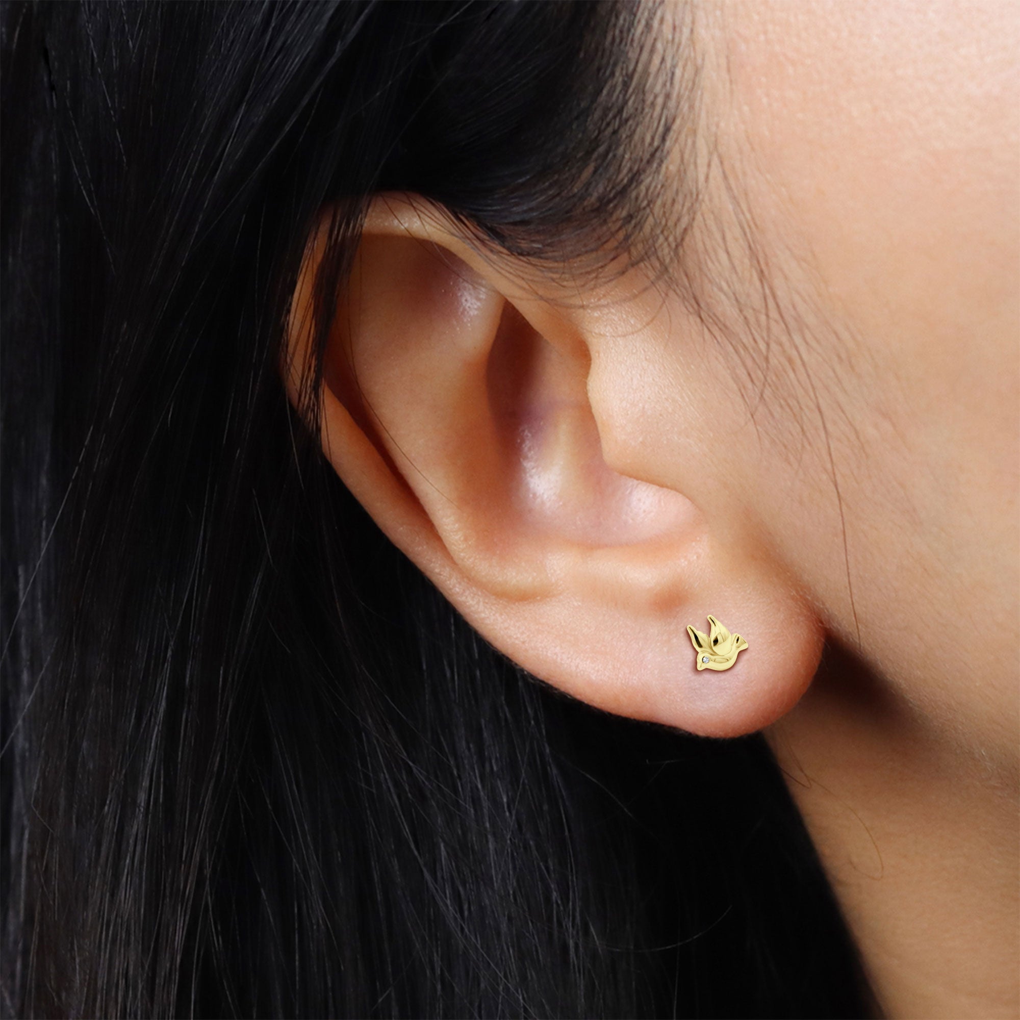 Classic Bird Stud Earring STS-7398