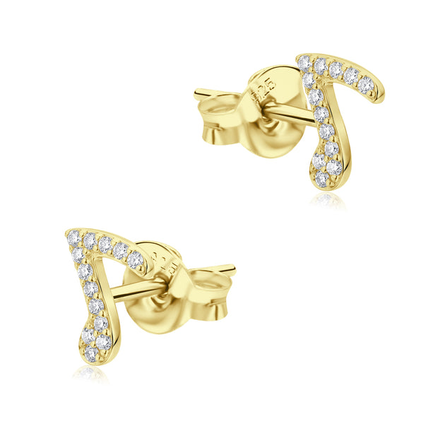 Musical Note Stud Earring STS-7402