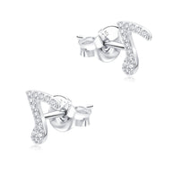 Musical Note Stud Earring STS-7402