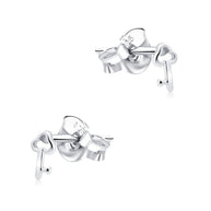 Petite Key Stud Earring STS-7407