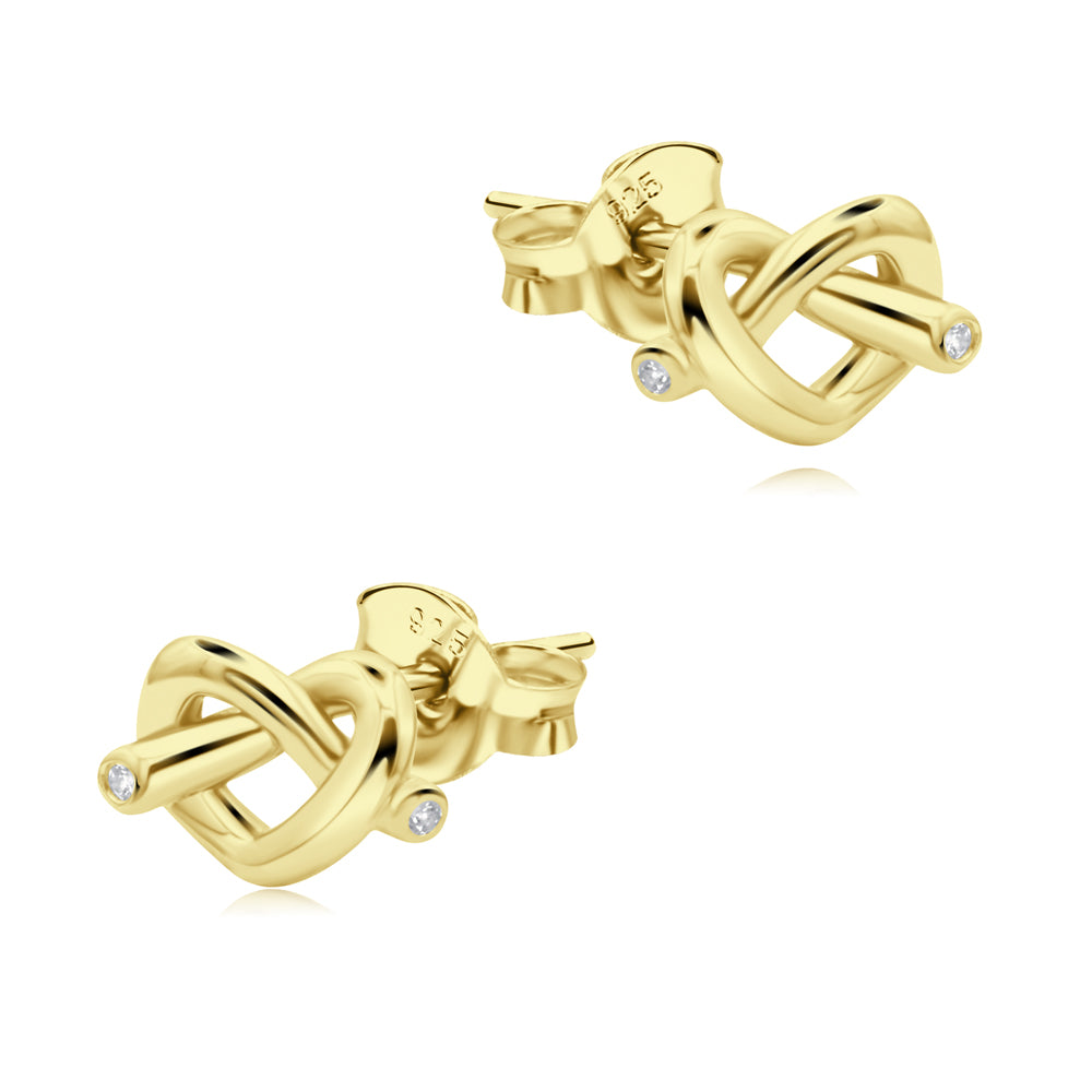 Love Knot Stud Earring STS-7415