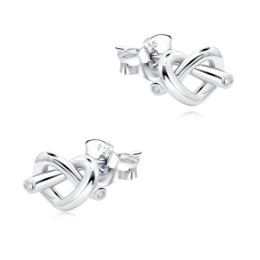 Love Knot Stud Earring STS-7415