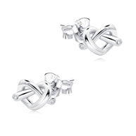 Love Knot Stud Earring STS-7415