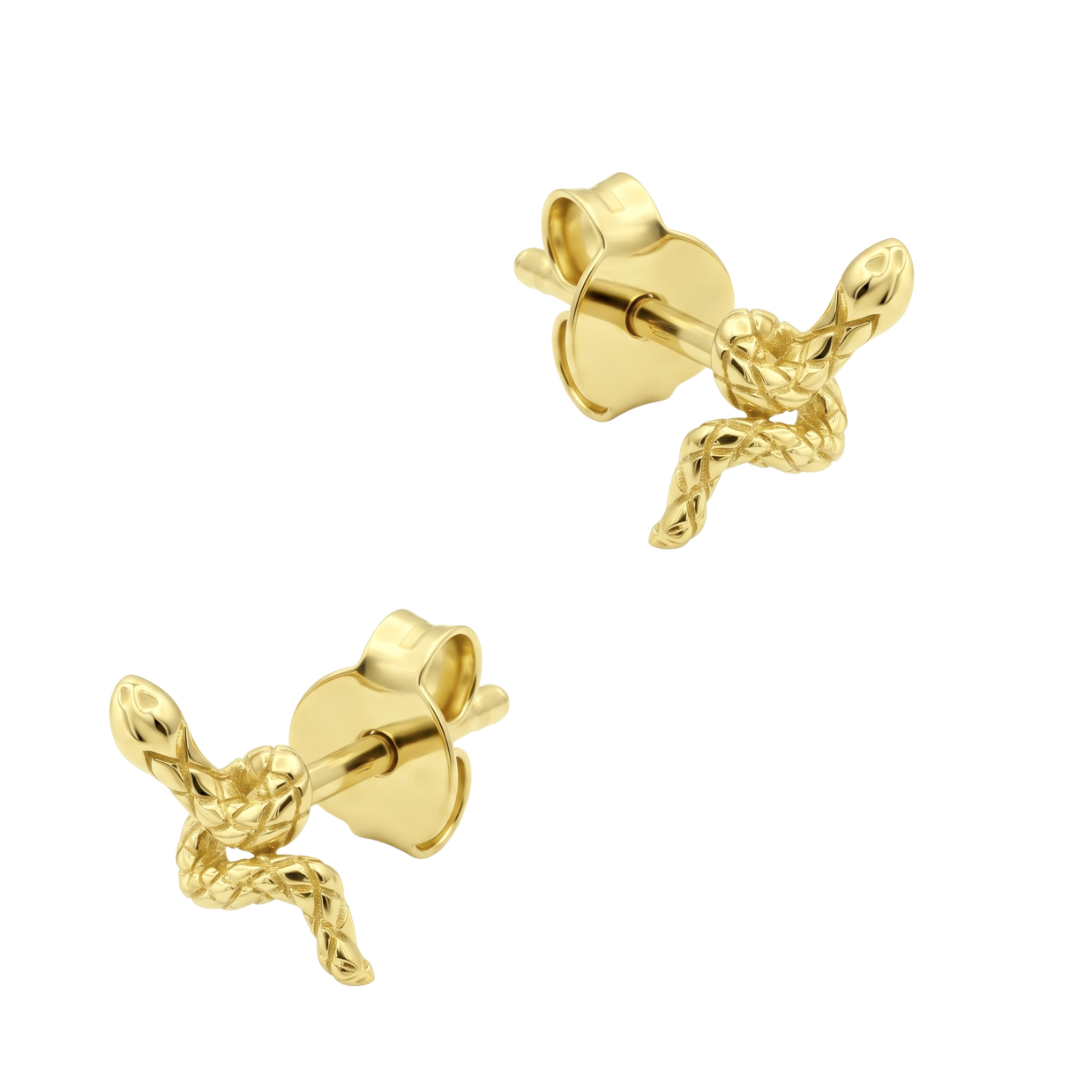 Minimal Snake Stud Earring STS-7417