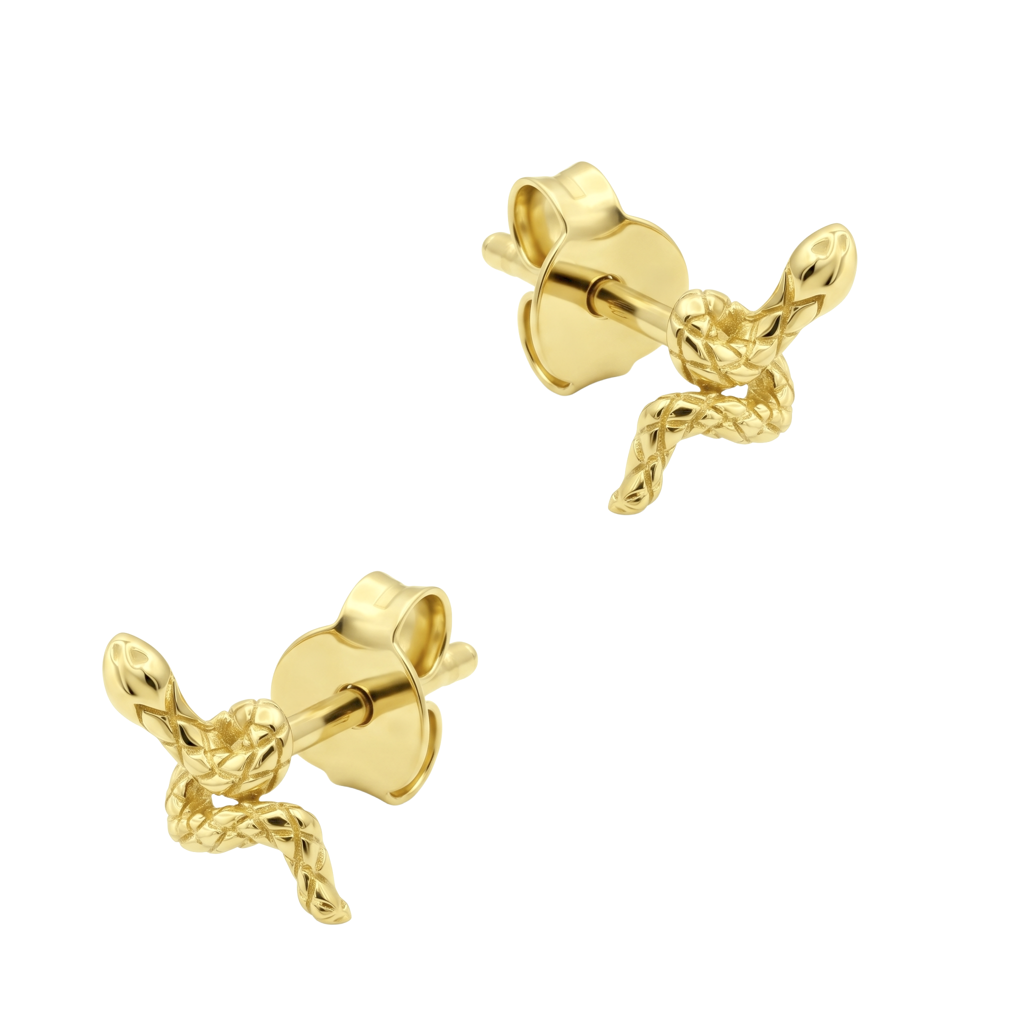 Minimal Snake Stud Earring STS-7417
