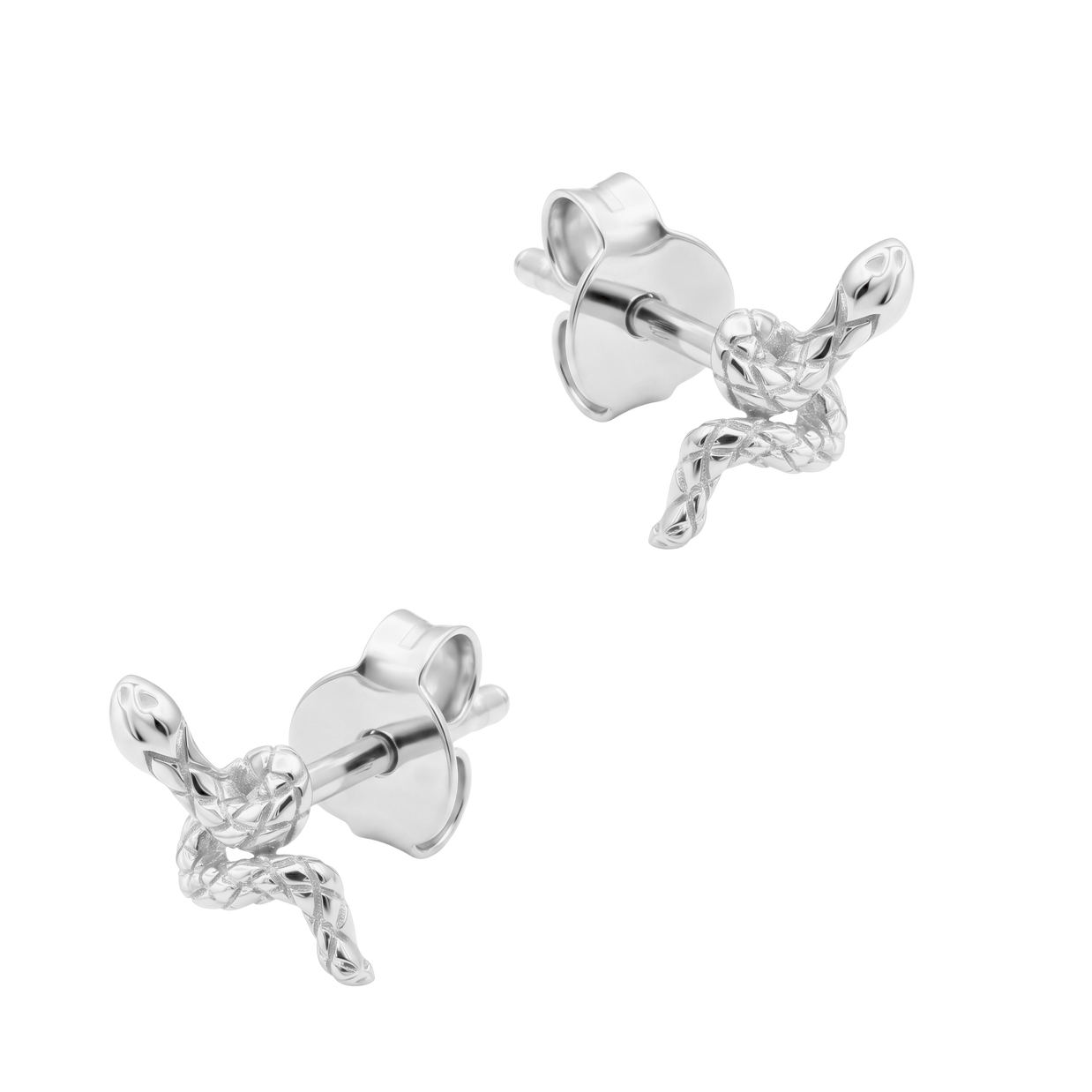 Minimal Snake Stud Earring STS-7417