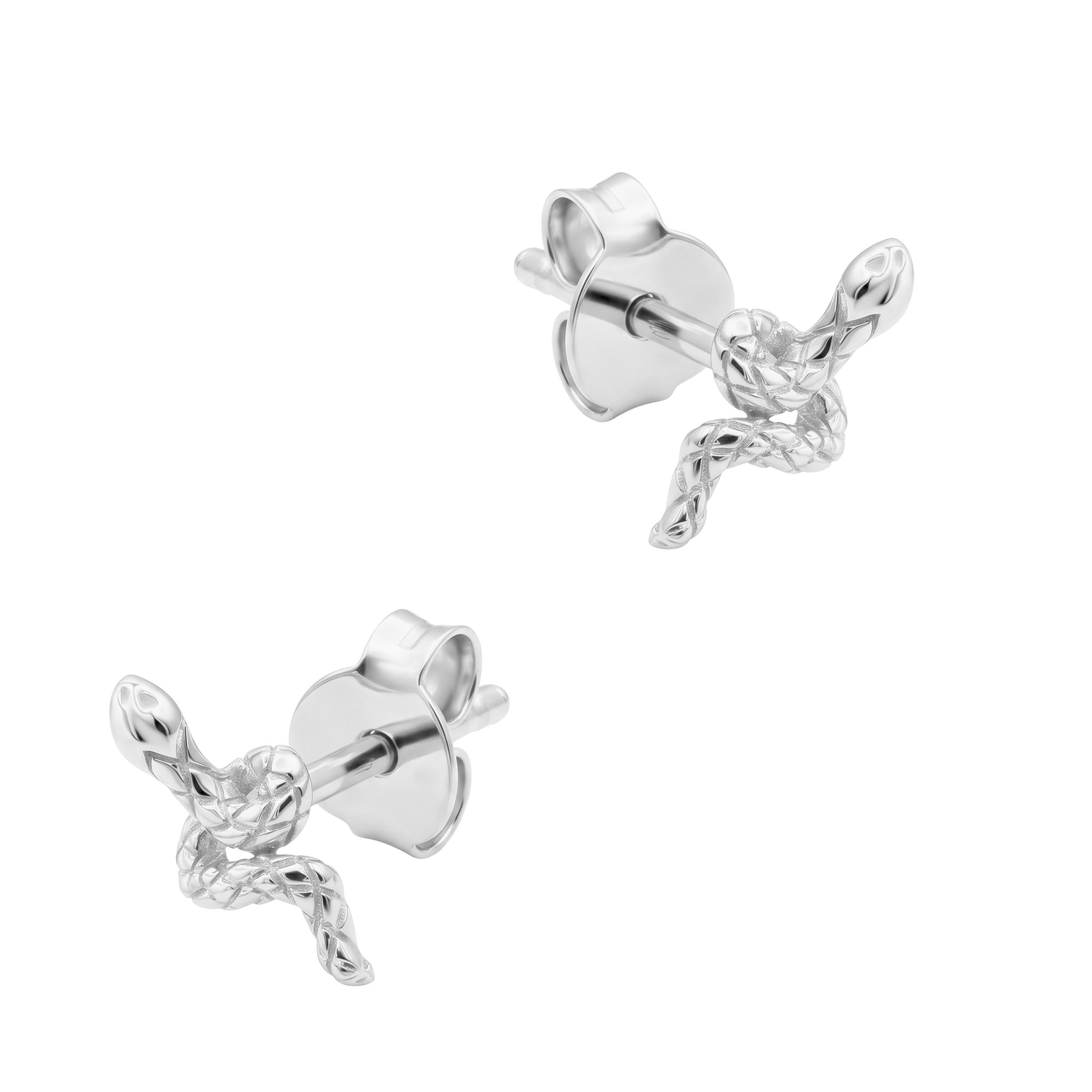 Minimal Snake Stud Earring STS-7417