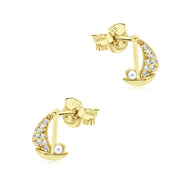 Nautical Sailboat Stud Earring STS-7438