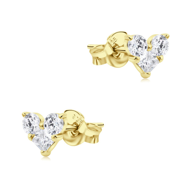 Timeless Heart Stud Earring STS-7476