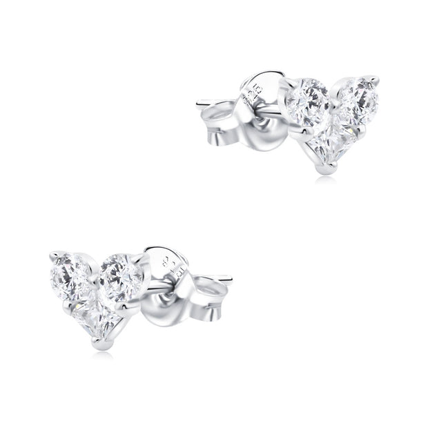 Timeless Heart Stud Earring STS-7476