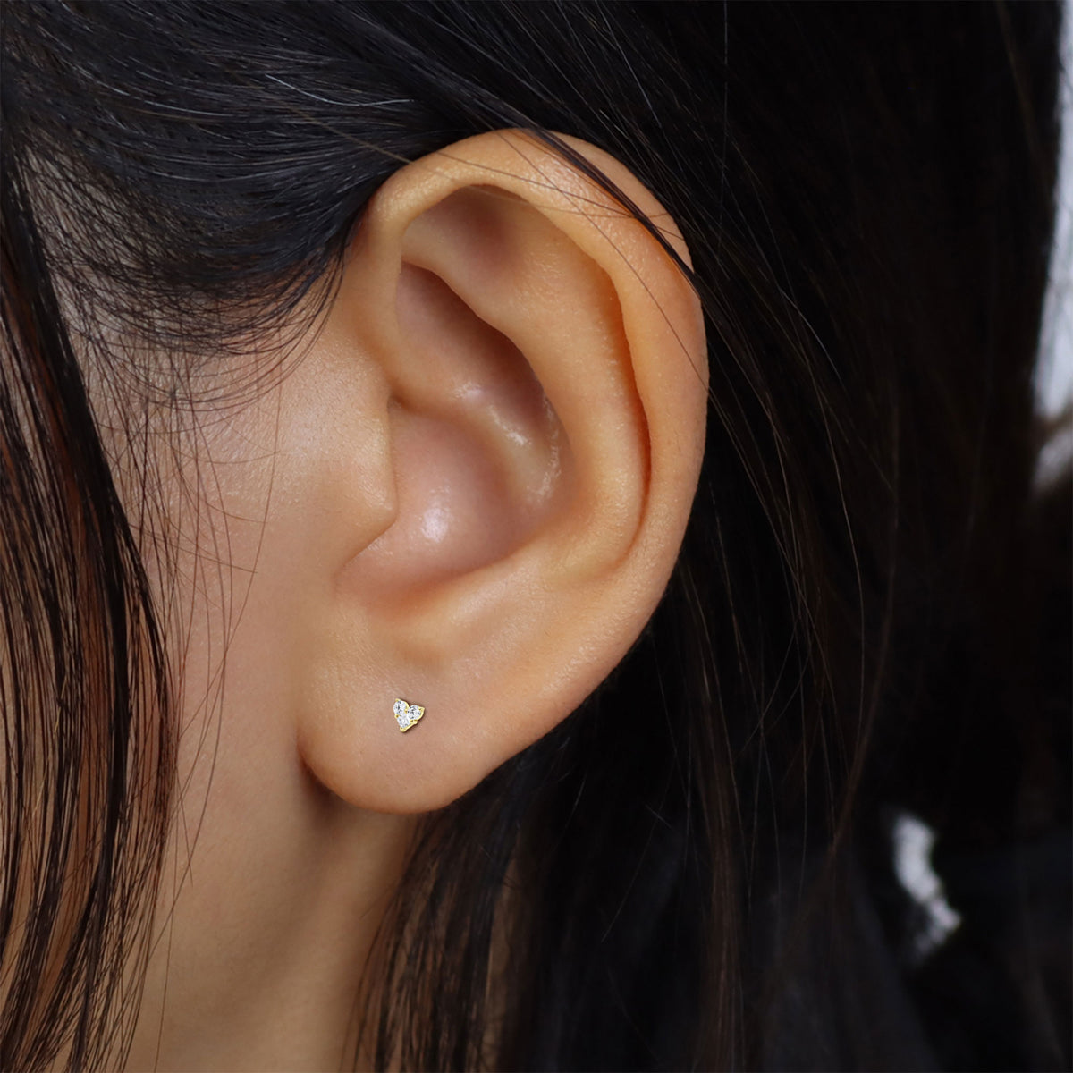 Timeless Heart Stud Earring STS-7476