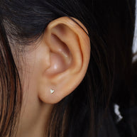 Timeless Heart Stud Earring STS-7476