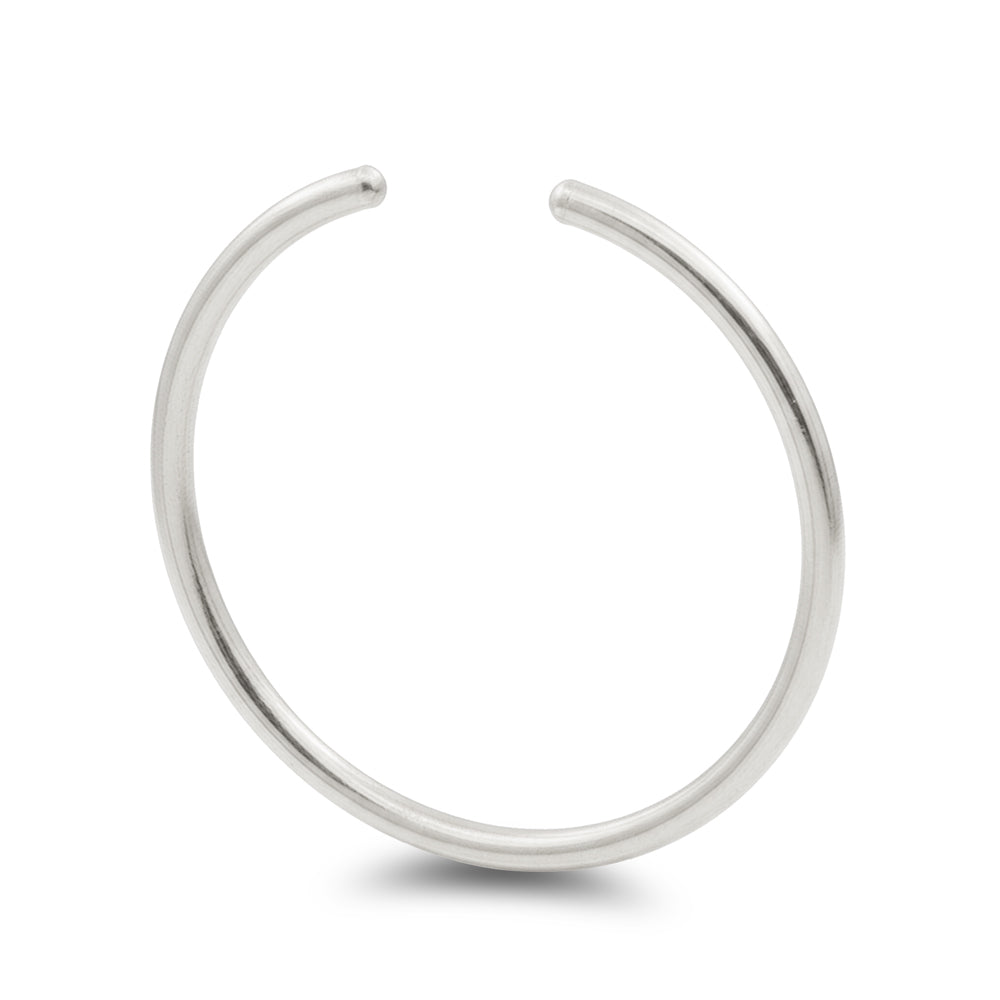 Titanium Open Hoop TCR-003