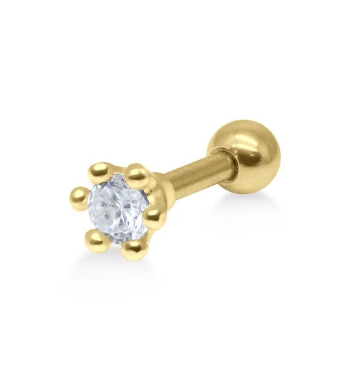 Stone Helix Ear Piercing Jewelry TIP-2397