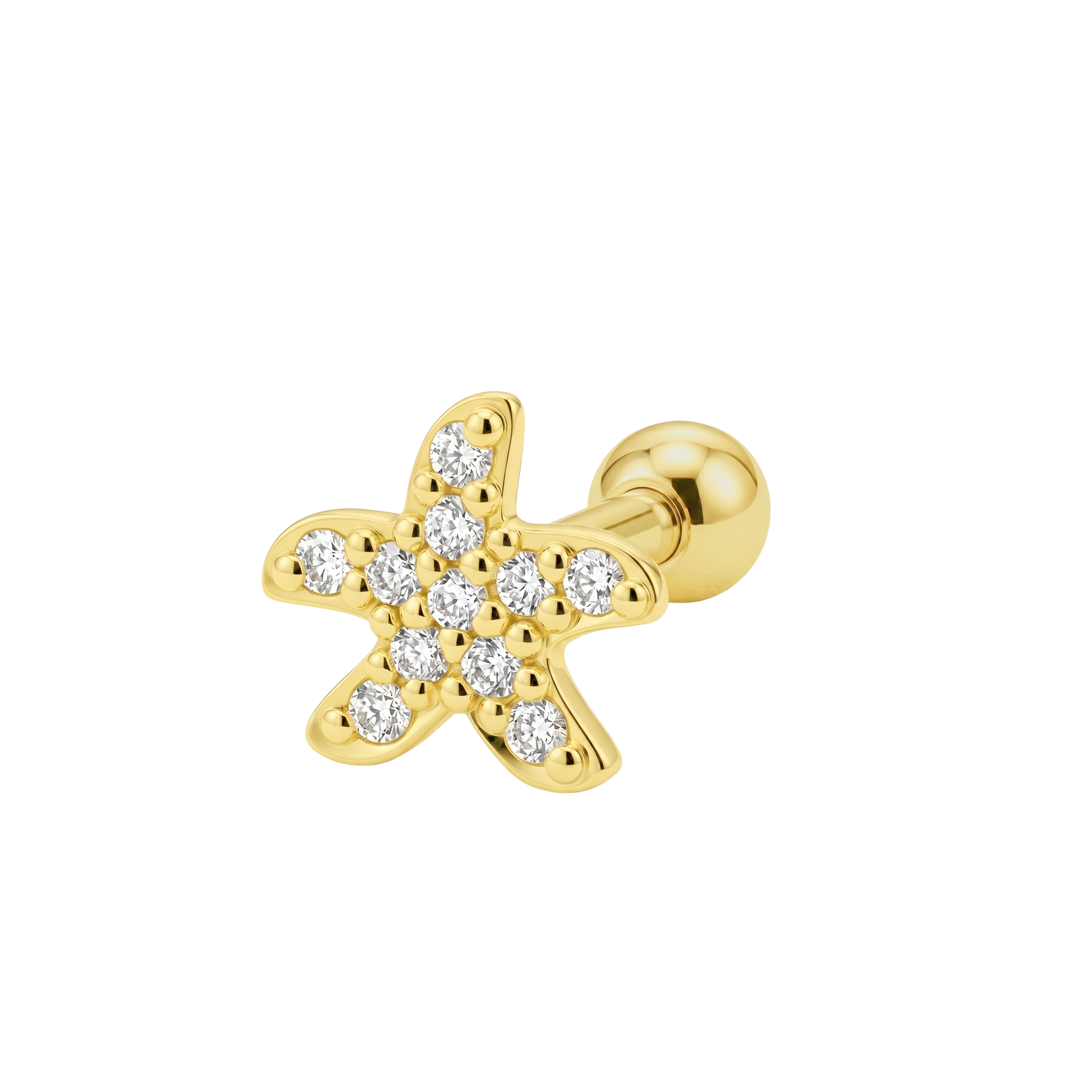 Starfish Helix Ear Piercing TIP-3697