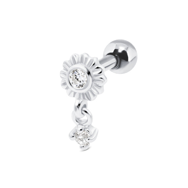 Hanging Sunflower Helix Ear Piercing TIP-3700
