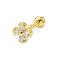 Blooming Flower Helix Ear Piercing TIP-3728