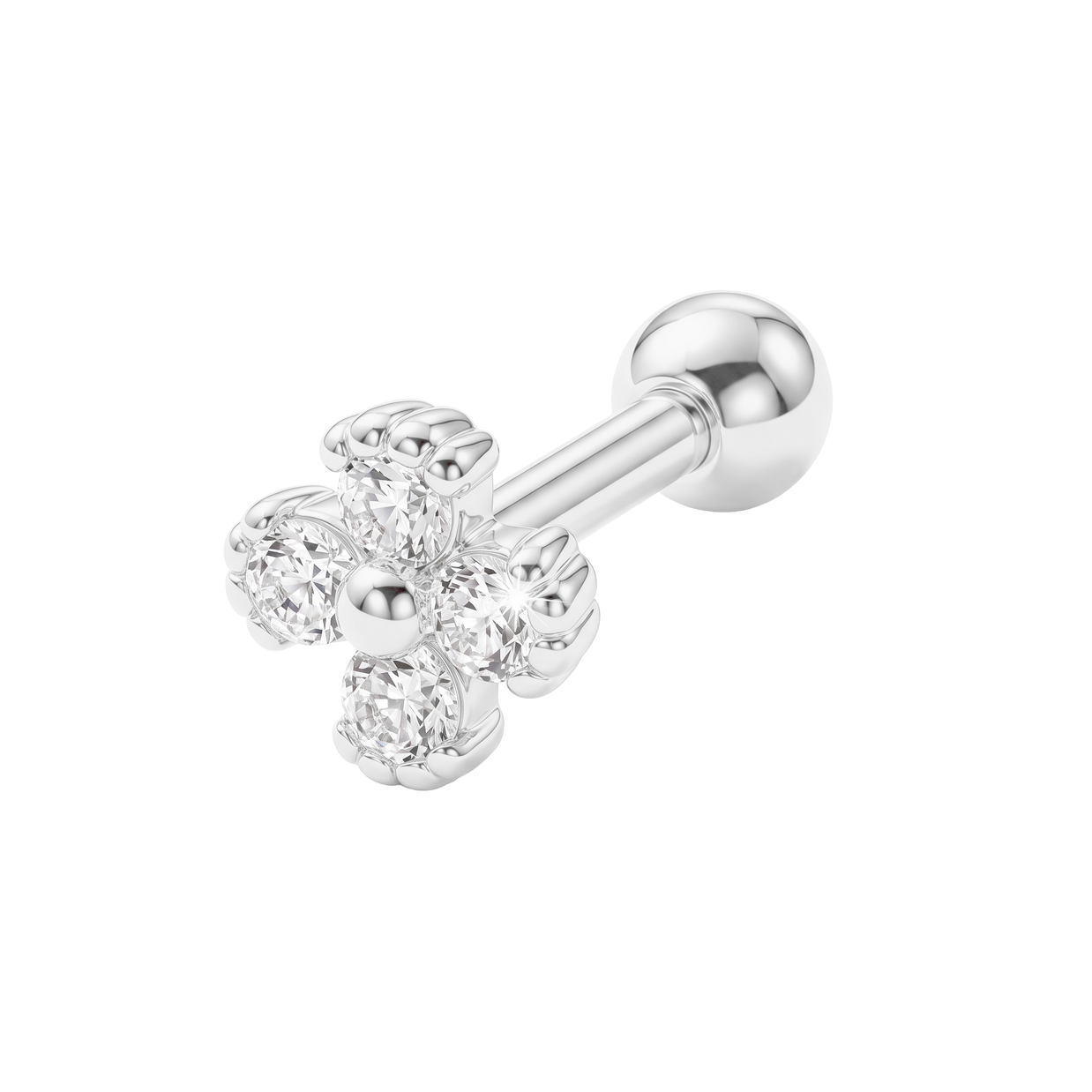 Blooming Flower Helix Ear Piercing TIP-3728