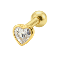 Lovely Heart Helix Ear Piercing TIP-3730