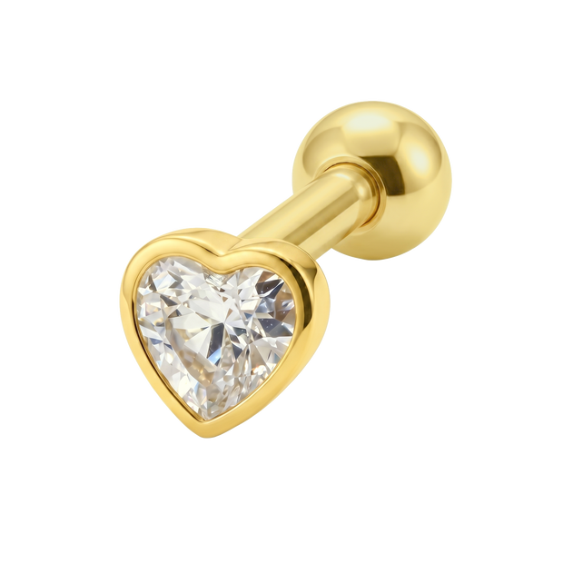 Lovely Heart Helix Ear Piercing TIP-3730