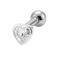 Lovely Heart Helix Ear Piercing TIP-3730