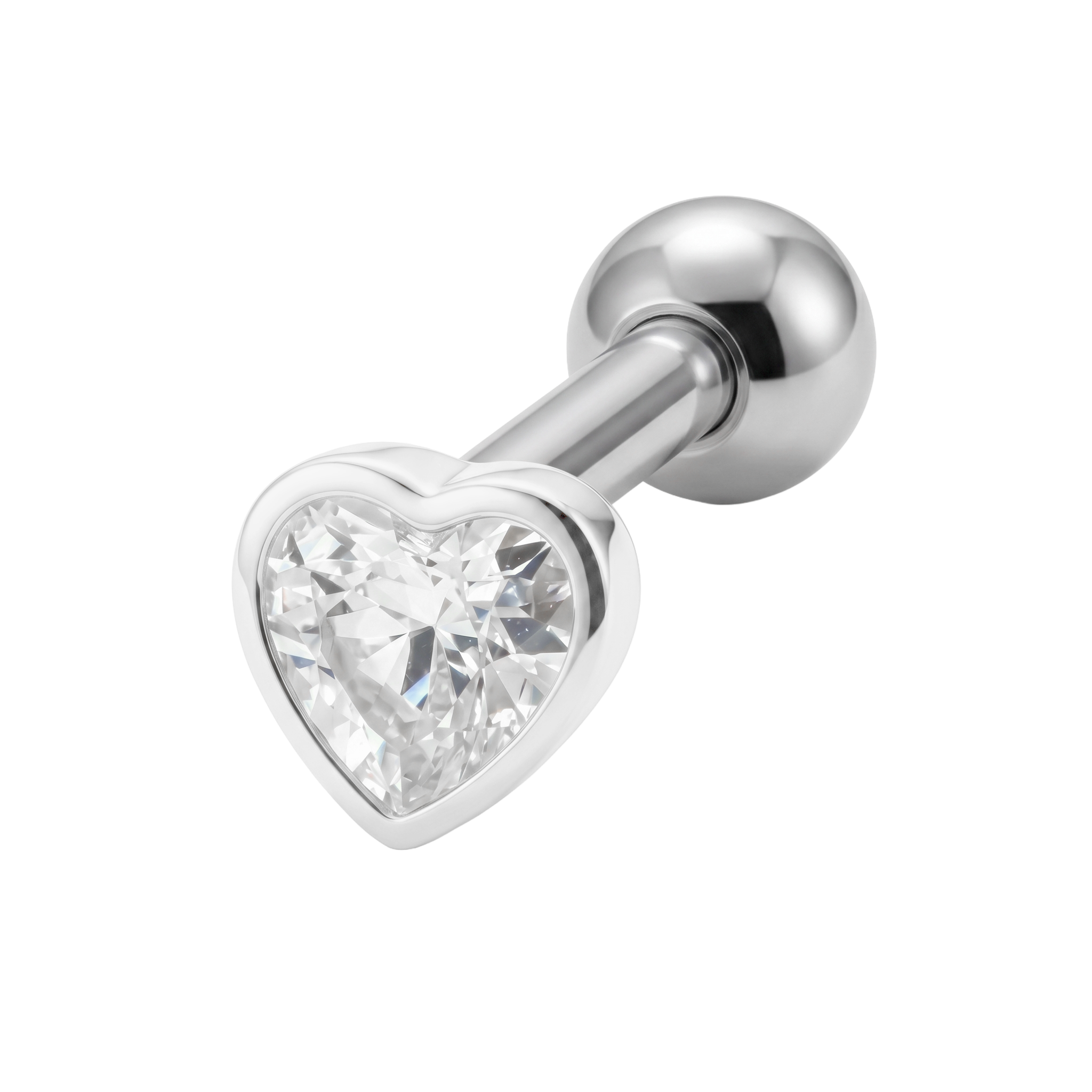 Lovely Heart Helix Ear Piercing TIP-3730