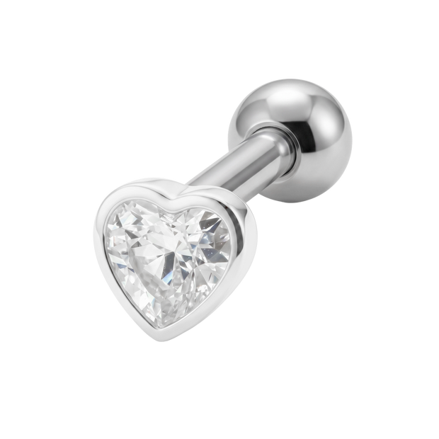 Lovely Heart Helix Ear Piercing TIP-3730