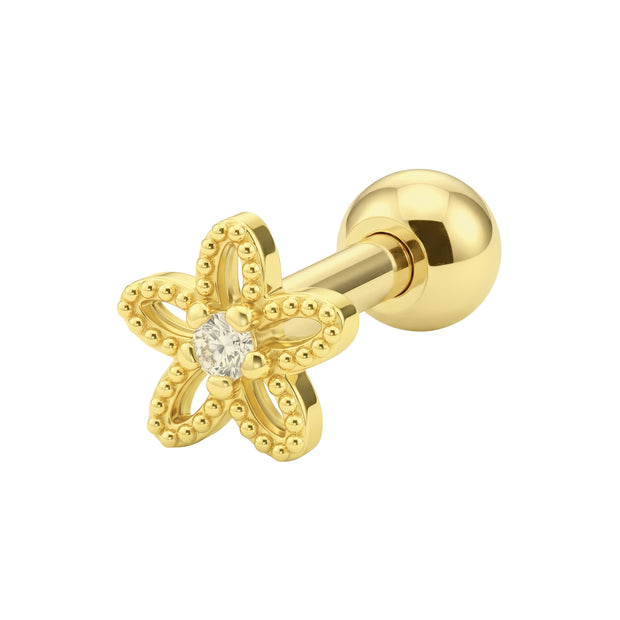 Little Flower Helix Ear Piercing TIP-3735