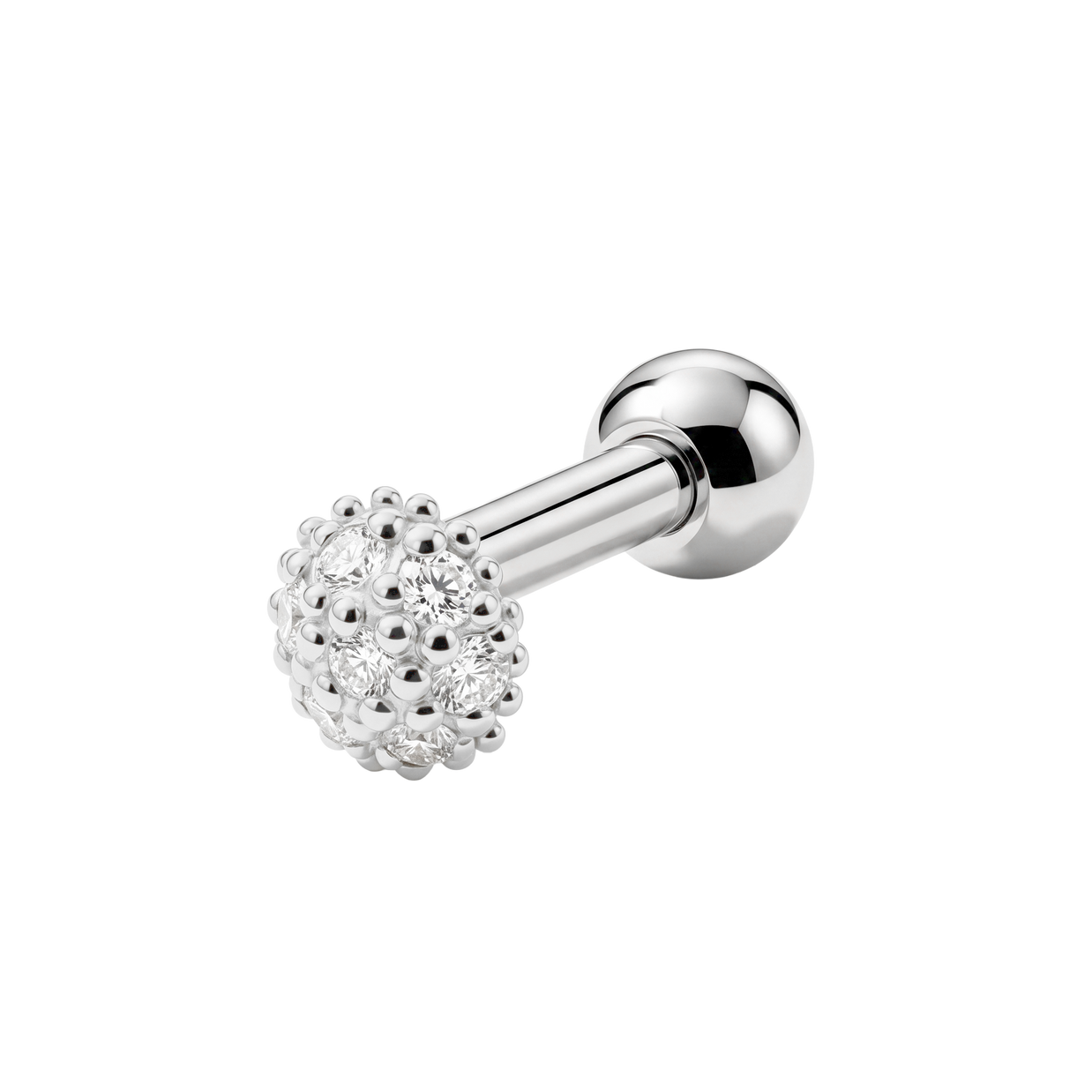 Circle CZ Helix Ear Piercing TIP-3738