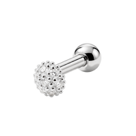 Circle CZ Helix Ear Piercing TIP-3738