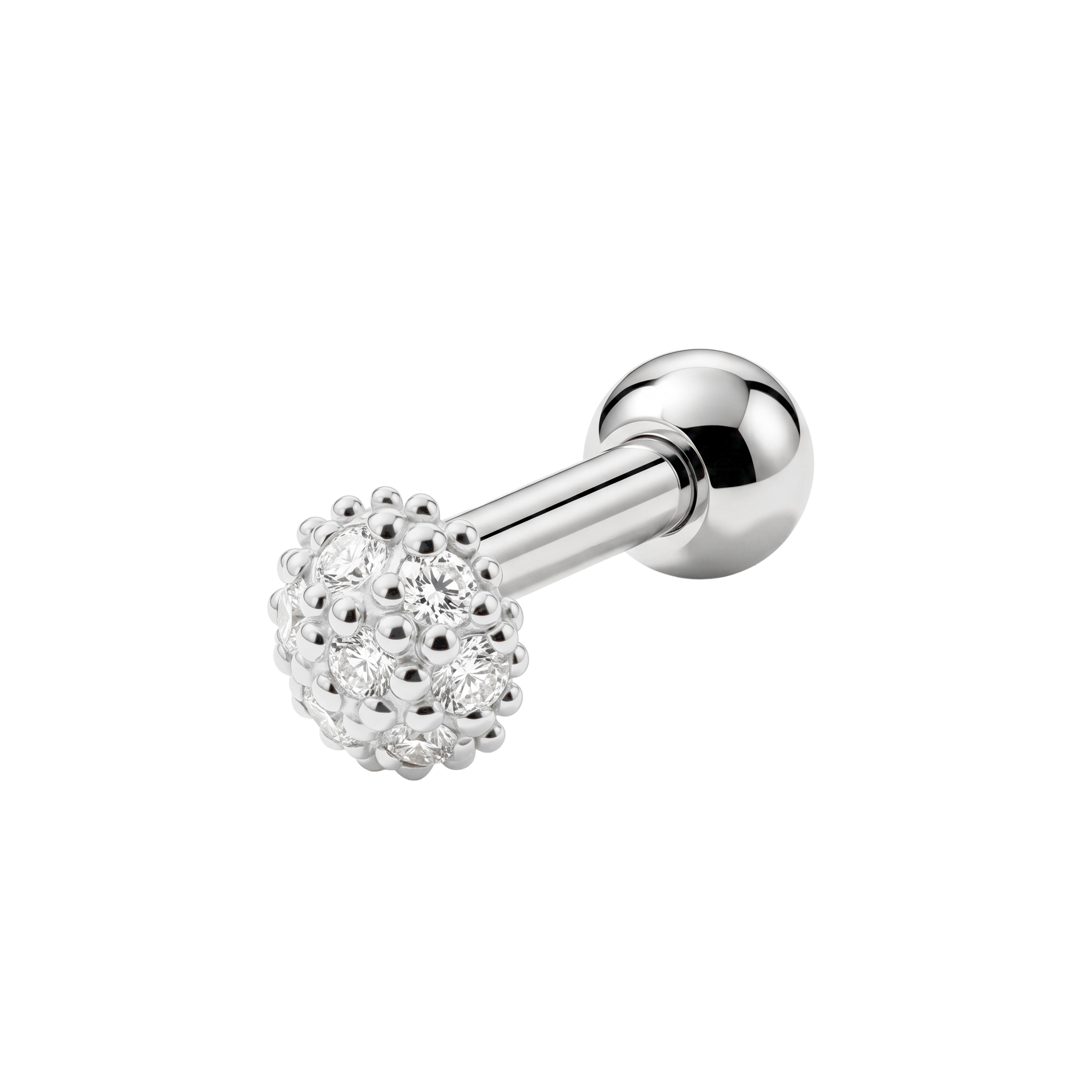 Circle CZ Helix Ear Piercing TIP-3738